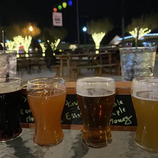 Beer flight