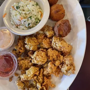 Fried Oyster Soul Fish Platter