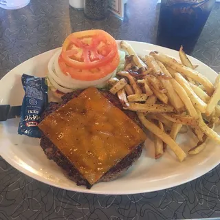 Iron Skillet Cheeseburger