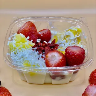 a bowl of fruit