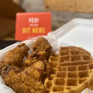  fried chicken and waffles