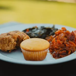 Best Fried Chicken and Collards