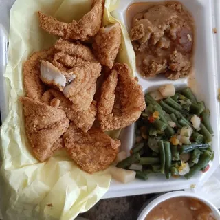 Hungry Man Seafood Platter