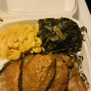 Turkey chop meal! Delicious