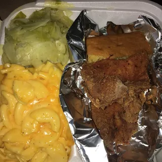 One Turkey Chop Lunch Special