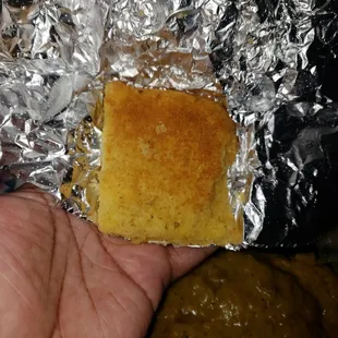 Tiny sweet cornbread.   Yes it&apos;s a tease 8/7/2022