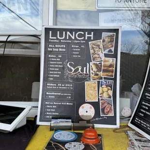 menu, sushi and sashimi