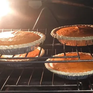 Sweet potato pies