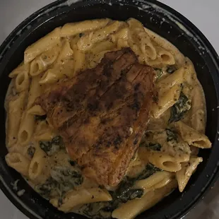 Salmon Alfredo