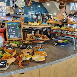 Samples of their menu
