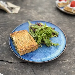Spinach, Mushroom &amp; Ham Strudel