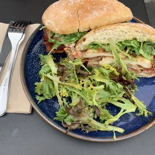 Chicken Club and Pesto