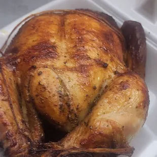 delicious roast or baked chicken a different flavor