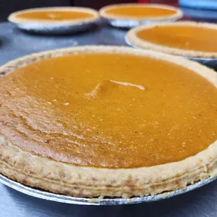 Whole homemade sweet potato pie!