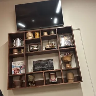Restaurant decor.