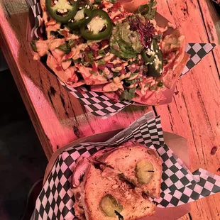 Ruben and loaded nachos