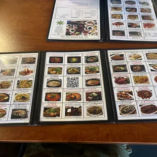 sushi and sashimi, menu