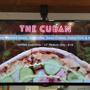 the cuban menu