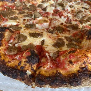 pizza, food
