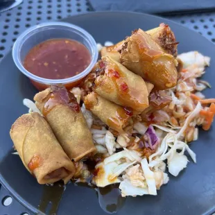 Veggie Rolls (missing a few).