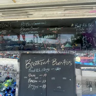 Menu for state fair 2023
