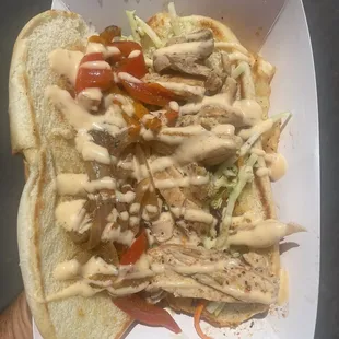 Cajun chicken poboi - state fair 2023
