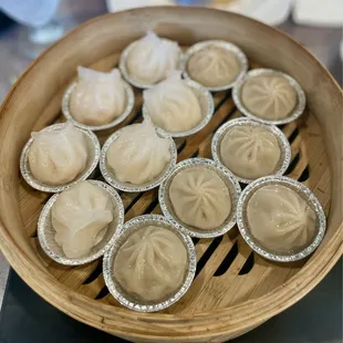 Steamed Shrimp Dumplings (6pcs) Shanghai Dumplings (6pcs)
