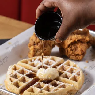 Chicken and Waffles