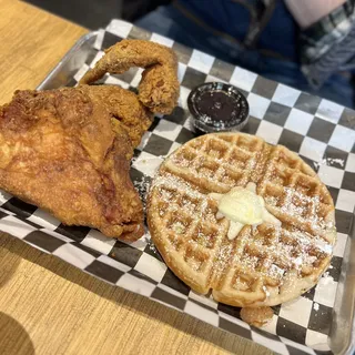 Chicken & Waffles White