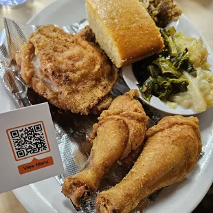a plate of food