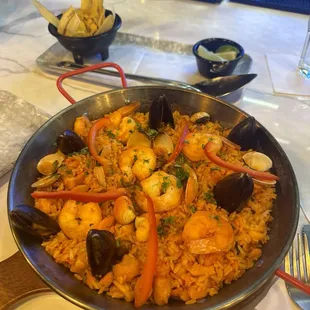 Seafood Paella (2 Personas)