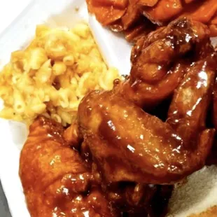 bbq wings, fried chicken, poultry, fried chicken wings, chicken wings, chicken, chicken wings and fried chicken, food, bbq chicken