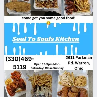 chicken wings and fried chicken