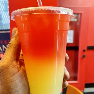 Triple mix fruit punch, Ice Tea, &amp; lemonade