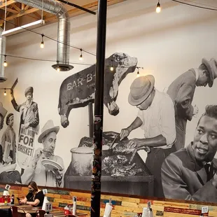 BBQ inspired mural