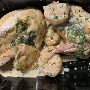 Creamy Garlic Shrimp