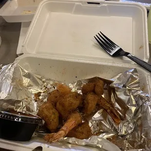 Fried shrimp