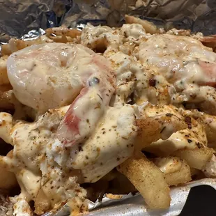 Seafood fries