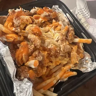 Buffalo chicken fries