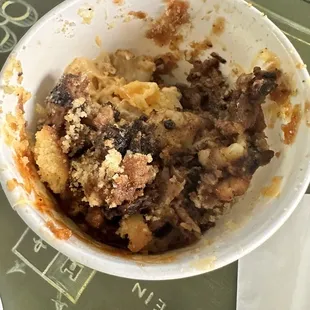 Brisket Mac and Cheese Bowl