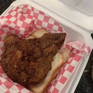 Pork Chop Sandwich