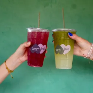 house-made lemonade and tea