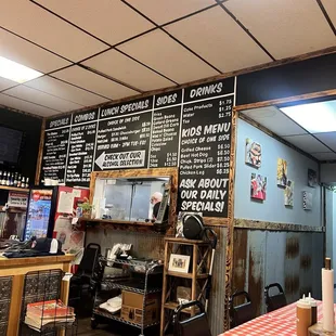 Love this menu board - clean and sleek