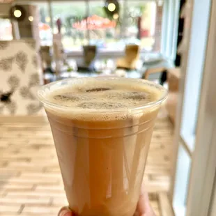 New organic vegan iced coffee