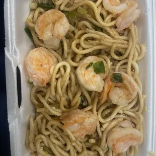 Not much shrimp I ordered this cause I seen a pic of this with a lot more shrimp in it