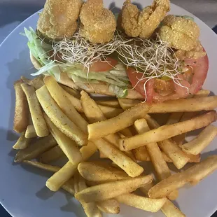 Shrimp PO boy