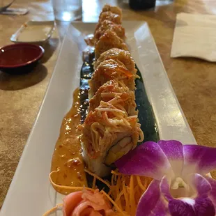 Cherry Blossom Roll - a flavor explosion.