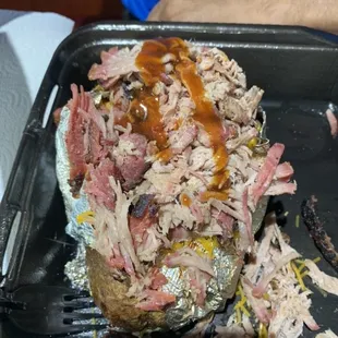 Loaded baked potato
