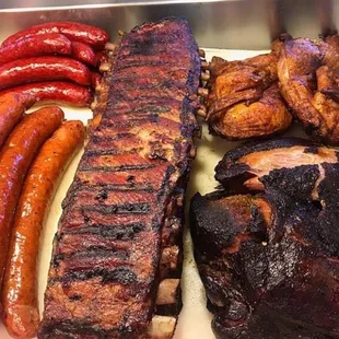 Hickory smoked meats