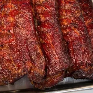 St. Louis style pork ribs